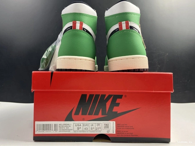 Cheap MAX Jordan High Lucky DB4612-300 1 Green Air Retro 0707